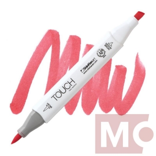 R12 Coral red TOUCH Twin Brush Marker