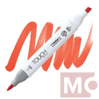 R22 French vermilion TOUCH Twin Brush Marker