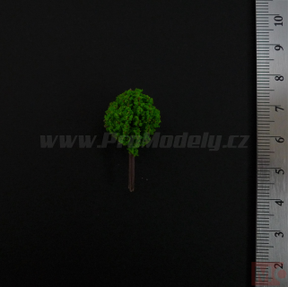 Strom kulatý 40mm, zelený
