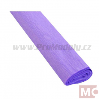 Krepový papír, 50x200cm, fialový