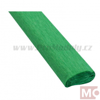 Krepový papír, 50x200cm, zelený