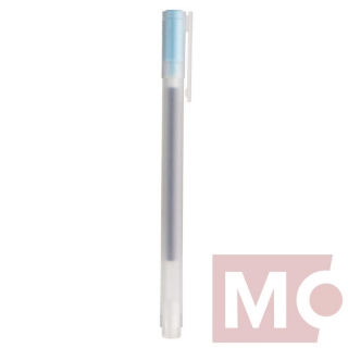 0,5mm MUJI světle modré pero gelové