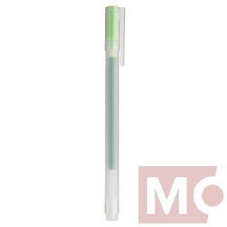 0,38mm MUJI světle zelené pero gelové