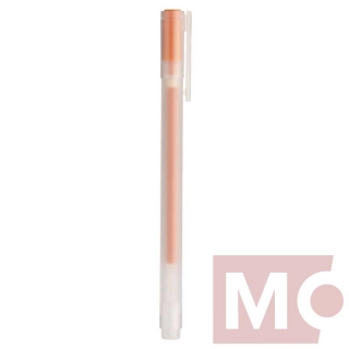 0,5mm MUJI oranžové pero gelové