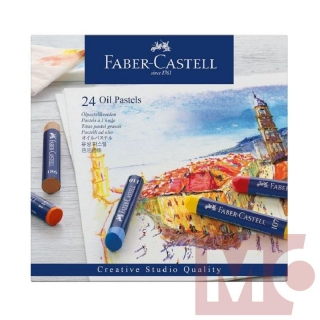 Sada olejových pastelů FABER-CASTELL, 24ks