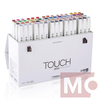 Touch Twin Brush Marker 60ks, základní A