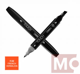 R22 French vermilion TOUCH Twin Marker