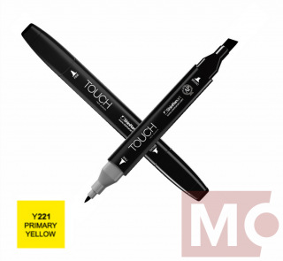 Y221 Primary yellow TOUCH Twin Marker