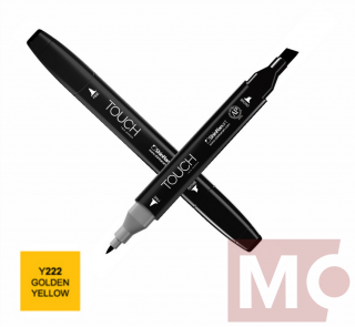 Y222 Golden yellow TOUCH Twin Marker