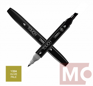 Y224 Olive pale TOUCH Twin Marker