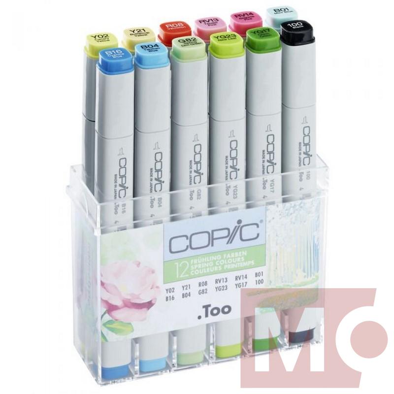 Copic Original 12ks, jarní tóny