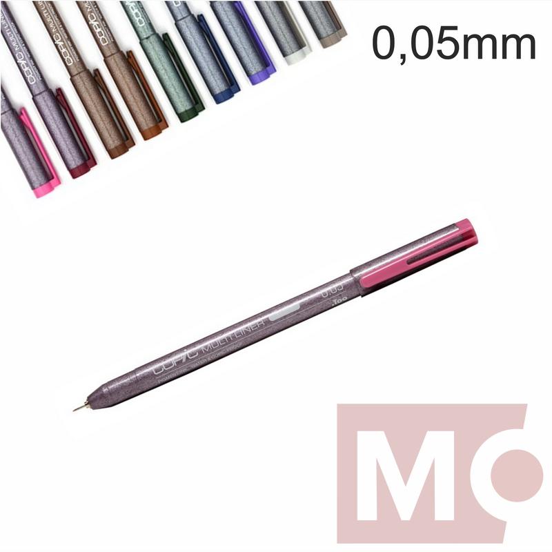 Multiliner COPIC růžový 0,05mm