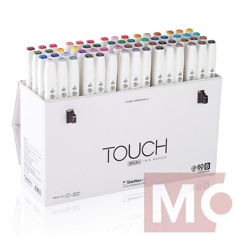 Touch Twin Brush Marker 60ks, základní B