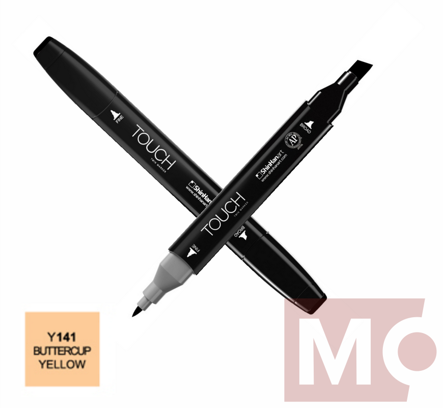 Y141 Buttercup yellow TOUCH Twin Marker