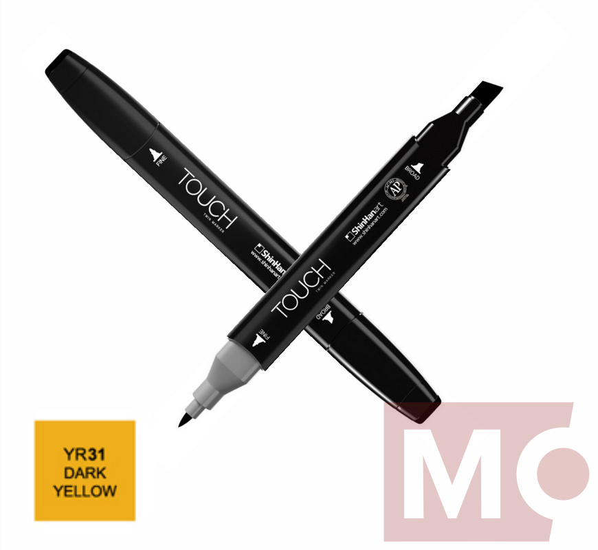 YR31 Dark yellow TOUCH Twin Marker